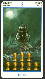  - Secret Tarot - ʥ - Eight Of Cups