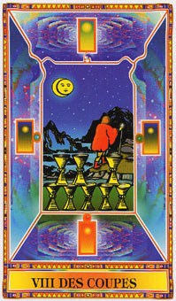 ʯΰ - Diamond Tarot - ʥ - Eight Of Cups