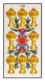 ʹ - Angel Tarot - ʥ - Eight Of Cups