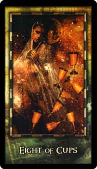 Ϲ - Archeon Tarot - ʥ - Eight Of Cups