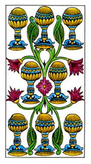  - Classic Tarot - ʥ - Eight Of Cups