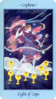  - Celestial Tarot - ʥ - Eight Of Cups