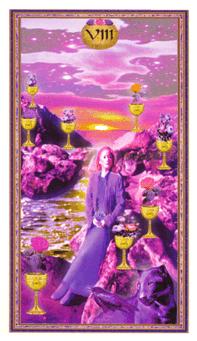 ܶ - Gendron Tarot - ʥ - Eight Of Cups