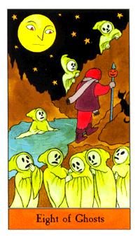 ʥ - Halloween Tarot - ʥ - Eight Of Cups