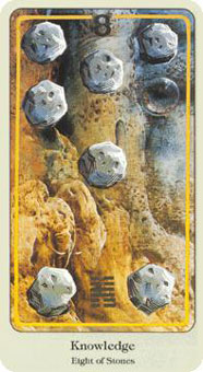  - Haindl Tarot - ǮҰ - Eight Of Pentacles