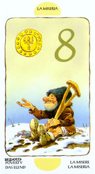  - Tarot of the Gnomes - ǮҰ - Eight Of Pentacles