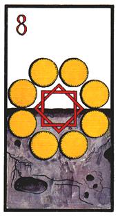  - Esoterico Tarot - ǮҰ - Eight Of Pentacles