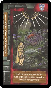 ֮ - Lord of the Rings Tarot -  - Eight Of Swords