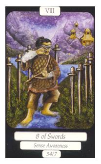 ʱ - Merry Day Tarot -  - Eight Of Swords