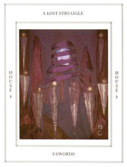 ̺ - Tarot of the Tapestry -  - Eight Of Swords