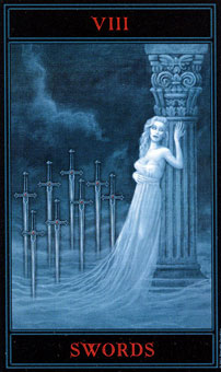  - The Gothic Tarot -  - Eight Of Swords