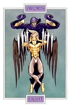  - Winged Spirit Tarot -  - Eight Of Swords