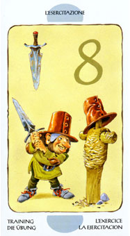  - Tarot of the Gnomes -  - Eight Of Swords