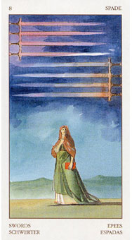 ո - Tarot of The Renaissance -  - Eight Of Swords