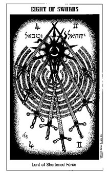 ʿ - The Hermetic Tarot -  - Eight Of Swords
