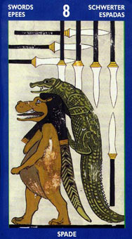 ˹ҿ˹ - Tarot of the Sphinx -  - Eight Of Swords