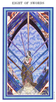 Ȼ - The Enchanted Tarot -  - Eight Of Swords