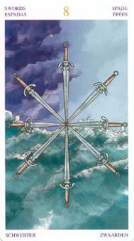 ռ˿ - Wirth Tarot Of Trade Edition -  - Eight Of Swords