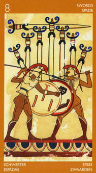 ³ - Etruscan Tarot -  - Eight Of Swords