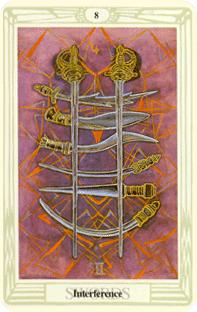  - Croley Tarot -  - Eight Of Swords