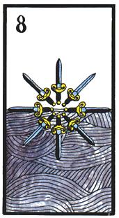  - Esoterico Tarot -  - Eight Of Swords