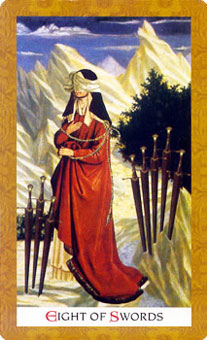 ƽʱ - Golden Tarot -  - Eight Of Swords