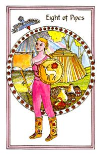 Ůҽ - Medicine Woman Tarot - ȨȰ - Eight Of Wands