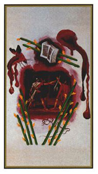 ߶ - Salvador Dali Tarot - ȨȰ - Eight Of Wands