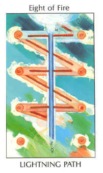  - Tarot of the Spirit - ȨȰ - Eight Of Wands