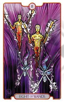 ʾ¼ - Revelations (Adflatus) Tarot - ȨȰ - Eight Of Wands