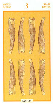 ƽ - Tarots Of The Golden Dawnt - ȨȰ - Eight Of Wands