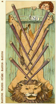 Ŷ - Tarot of Durer - ȨȰ - Eight Of Wands