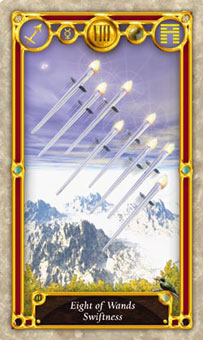 Ѱ - Quest Tarot - ȨȰ - Eight Of Wands