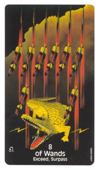 ѻħ - Crows Magick Tarot - ȨȰ - Eight Of Wands