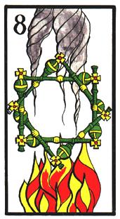  - Esoterico Tarot - ȨȰ - Eight Of Wands