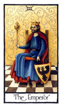 Ӣʼ - Old English Tarot - ʵ - The Emperor