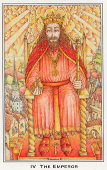 νܶܿѷ - Nigel Jackson Tarot - ʵ - The Emperor