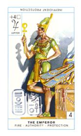  - Cagliostro Tarot - ʵ - The Emperor