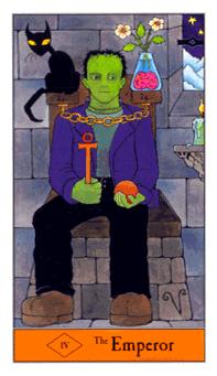 ʥ - Halloween Tarot - ʵ - The Emperor