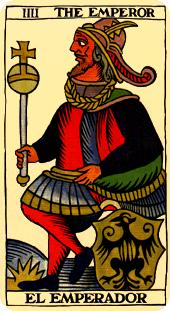  - Marseilles Tarot - ʵ - The Emperor