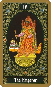  - Russian Tarot - ʵ - The Emperor