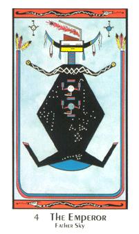 ʥ - Santa Fe Tarot - ʵ - The Emperor