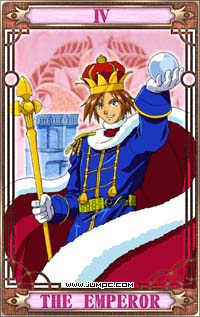 ӣս - Cherry Blossom Tarot - ʵ - The Emperor