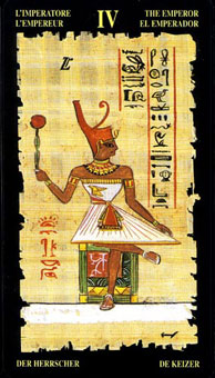  - Egyptian Tarot - ʵ - The Emperor