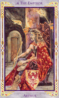 ɪ - Legend Arthurian Tarot - ʵ - The Emperor