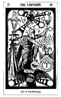 ʿ - The Hermetic Tarot - ʵ - The Emperor
