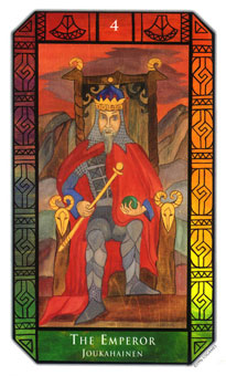 ʷʫ - Kalevala Tarot - ʵ - The Emperor