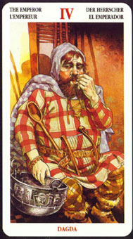  - Celtic Tarot - ʵ - The Emperor