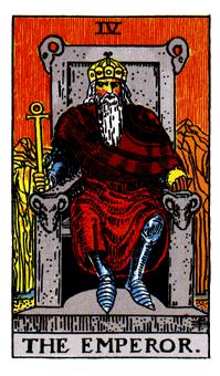 ¡ΰ - Rider Waite Tarot - ʵ - The Emperor