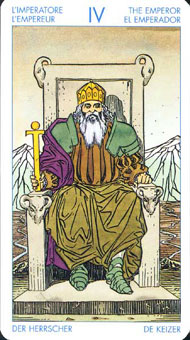 ʥ׳ΰ - Universal Waite Tarot - ʵ - The Emperor